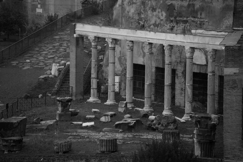The Geography of Collapse: When Romans Stopped Talking Across Party Lines, the Empire Fell Apart